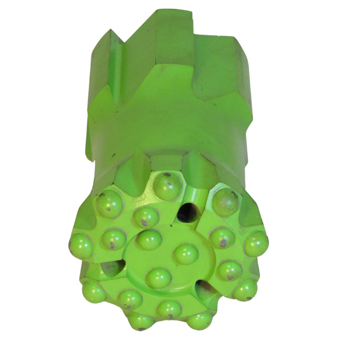 102mm (4") T51 Retrac - Drop Cen - Domed Top Hammer Bit