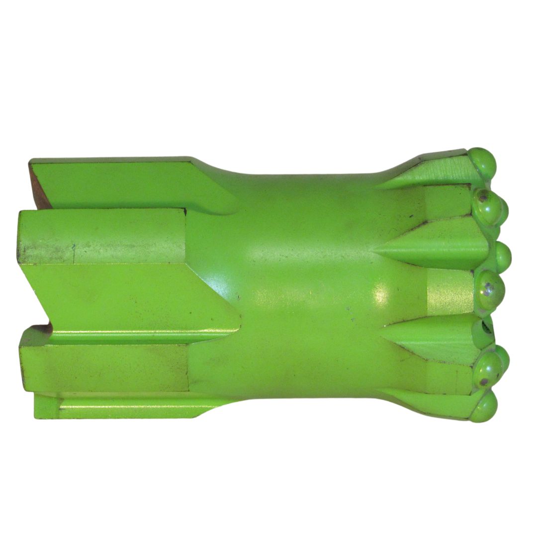 102mm (4") T51 Retrac - Drop Cen - Domed Top Hammer Bit