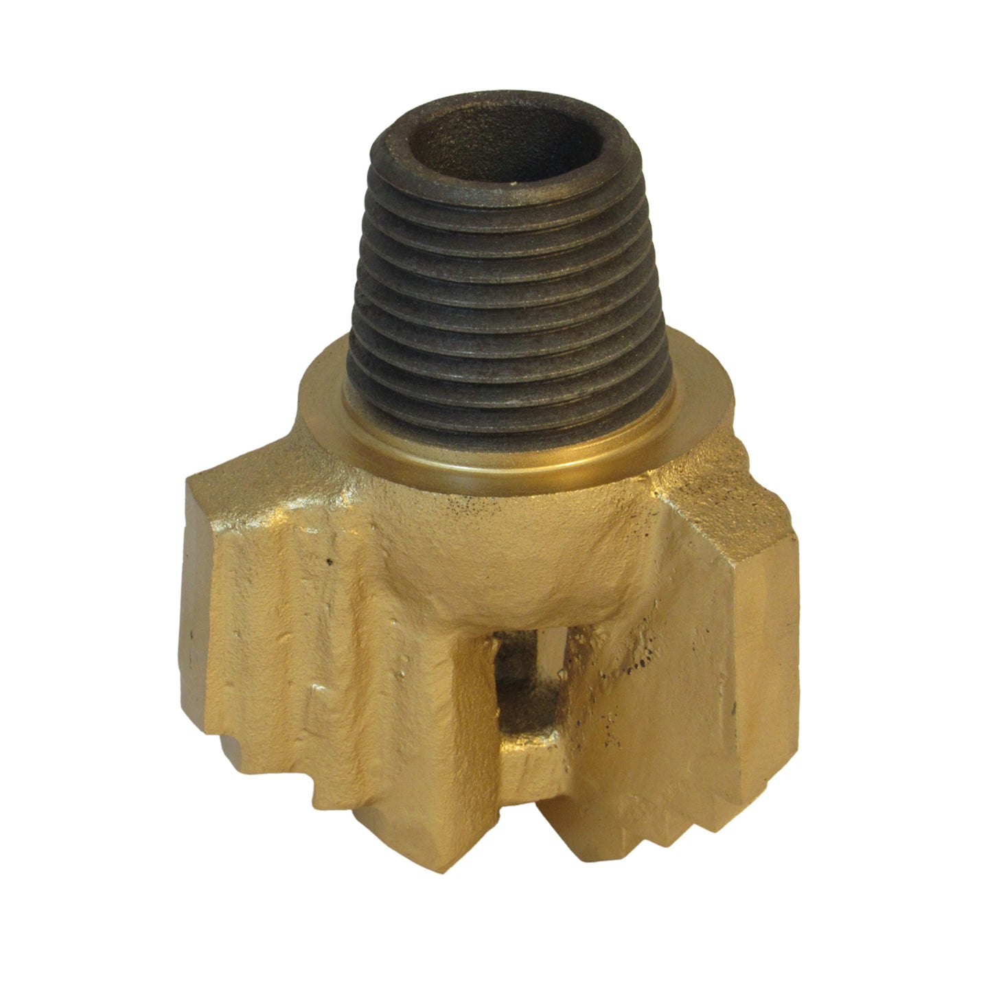 5 ⅜" Short 3 Step 3 Wing Step Drag Bit - 2 ⅜" Reg Pin Thread