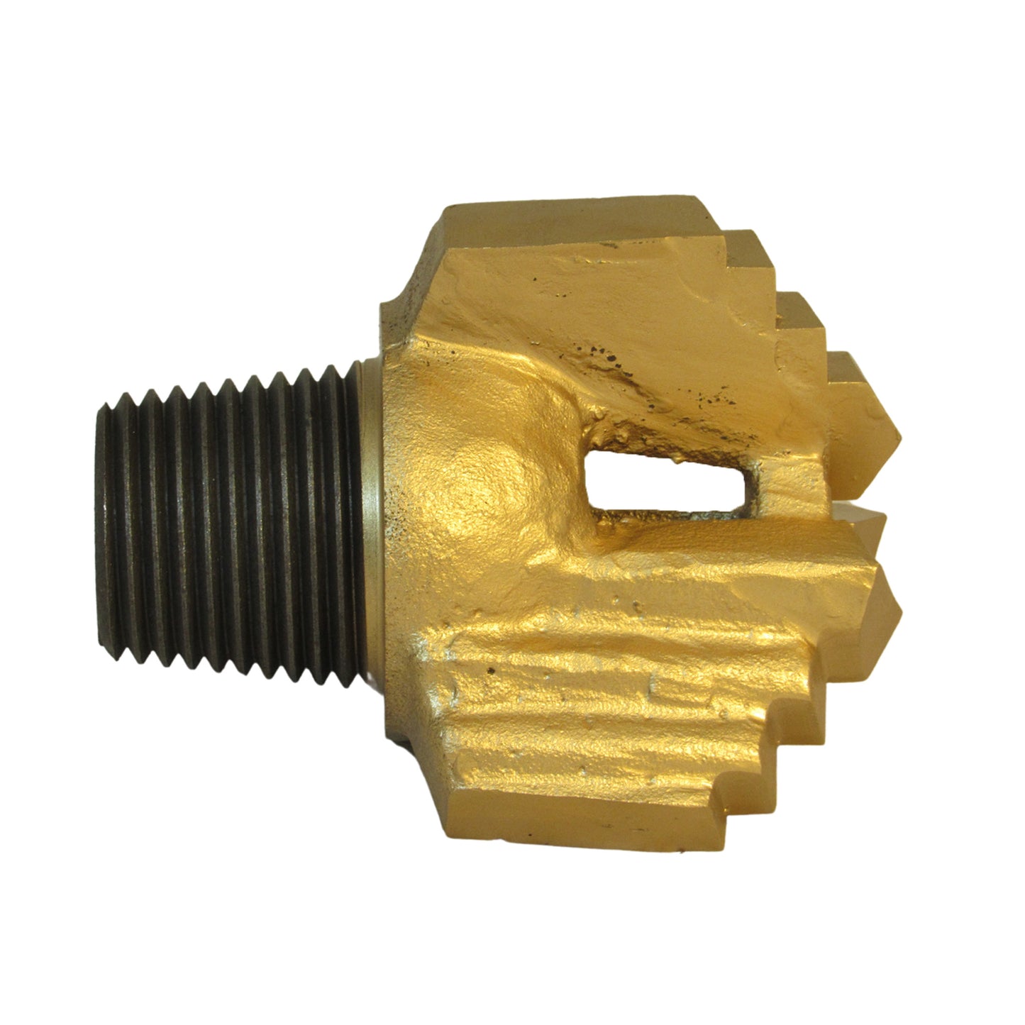 5 ⅜" Short 3 Step 3 Wing Step Drag Bit - 2 ⅜" Reg Pin Thread