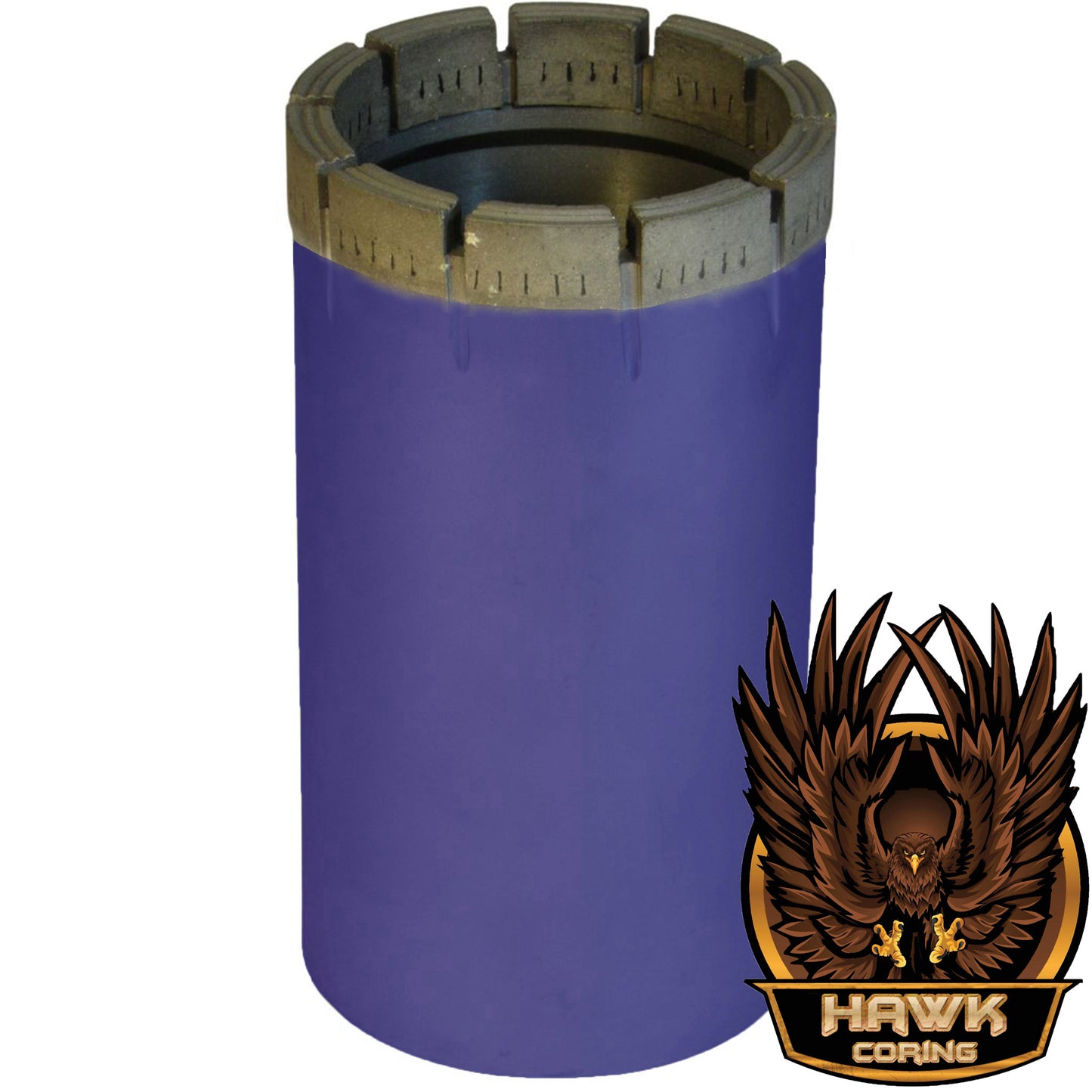 Hawk 7 - T2-101 Impregnated Core Drill Bit - Set to Liner
