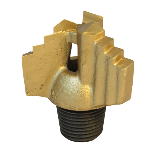 6" 3 Step 3 Wing Step Drag Bit - 3 ½" Reg Pin