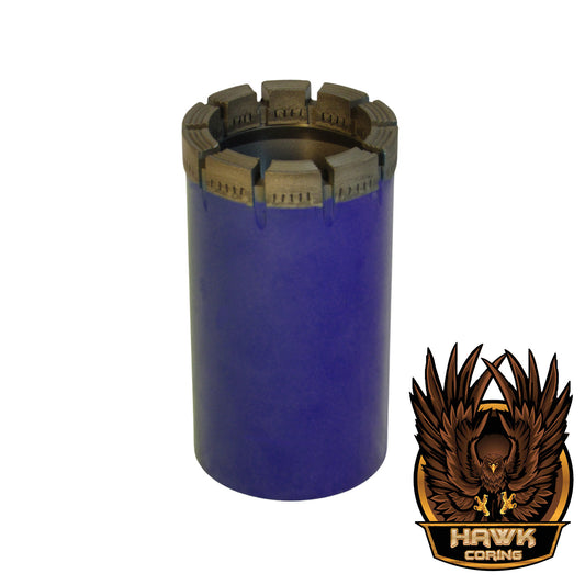 Hawk 10 - T6-101 Impregnated Core Drill Bit - Set to Liner
